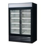 Beverage-Air LumaVue 52" Black Refrigerated Merchandiser