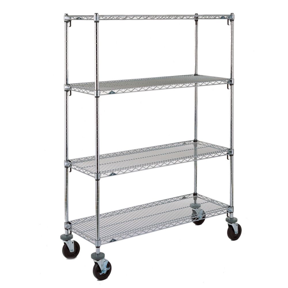 Metro 18 x 36 x 69 Super Adjustable Erecta Stem Caster Cart