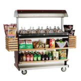 Alto-Shaam&reg; 48" Deluxe Island Hot Food Takeout Merchandiser