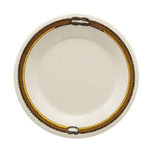 G.E.T. Diamond Rodeo&trade; 5-1/2" Wide Rim Melamine Plate