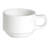Steelite Distinction Juliette White 3 Oz Stacking Cup
