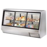 True&reg; Pass-Thru 46 Cu Ft Deli Case w/ 2-Front and 2-Rear Doors