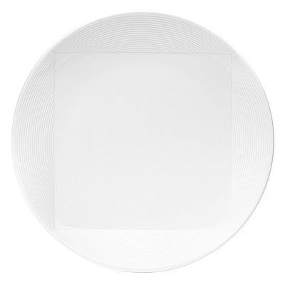Wedgwood Nexus&trade; Round Flat Trapeze Plate, 9"