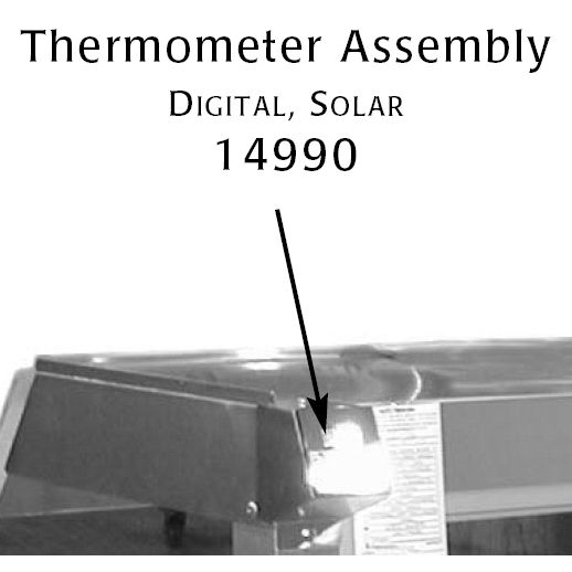 Alto-Shaam&reg; Digital Solar Thermometer Pack f/ CC-48 & CC-72