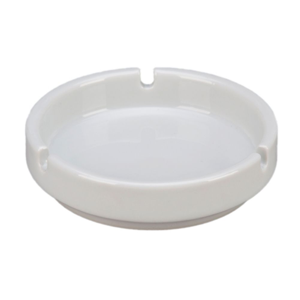 Vertex&reg; Argyle Undecorated Collection White 3 Snuff Ashtray