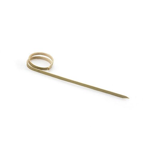Front Of The House&reg; Swirl Bamboo Pick w/ Holder