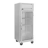 Randell&reg; Hinged Left Single Glass Door Reach-In Refrigerator