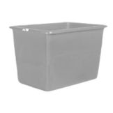 Win-Holt&reg; Six Bushel Gray Bulk Goods Tub