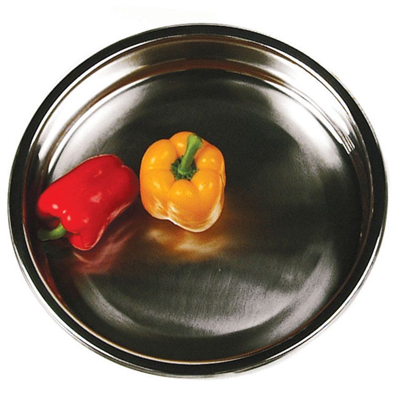 Eastern Tabletop 15-1/4" Round 8 Qt. Chafing Dish Inset Food Pan
