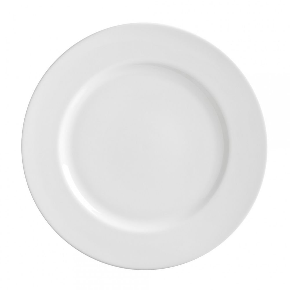 10 Strawberry Street Royal White 11" Dinner Plate