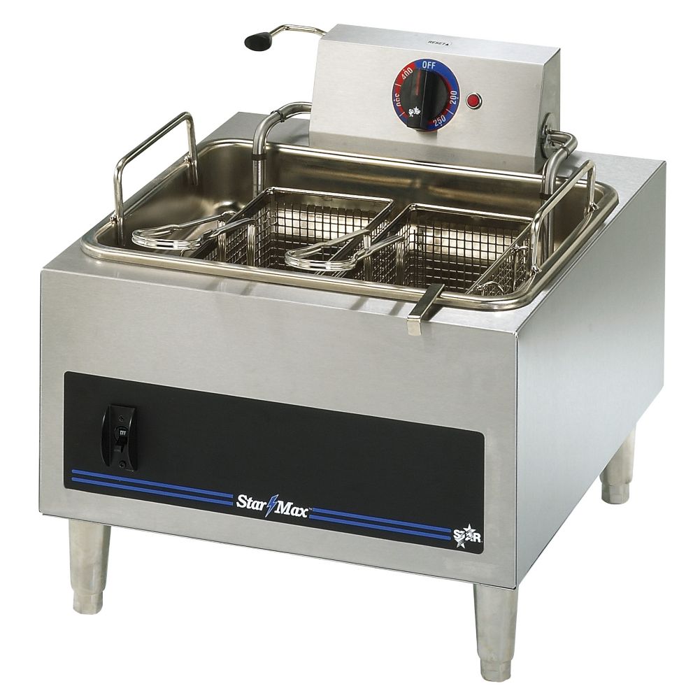 Star&reg; Mfg. Star-Max&reg; 15 lb Electric Fryer w/ Two Baskets