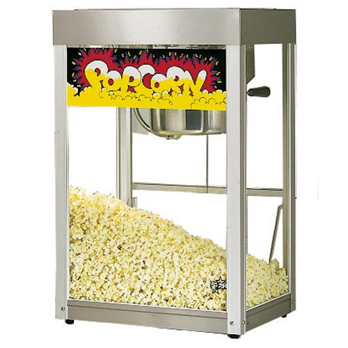 Star&reg; Mfg. Jetstar&reg; Popcorn Popper Machine w/ Stainless Finish