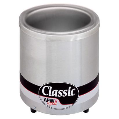 APW Wyott&reg; RW-1V #54810 7 Qt. Classic Round Warmer