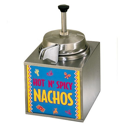 Star&reg; Mfg. Lighted 3.5 Qt Cheese Warmer w/ Heated Pump and Spout
