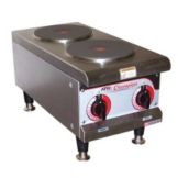 APW / Wyott&reg; Electric Hot Plate w/ 2 Solid Burners