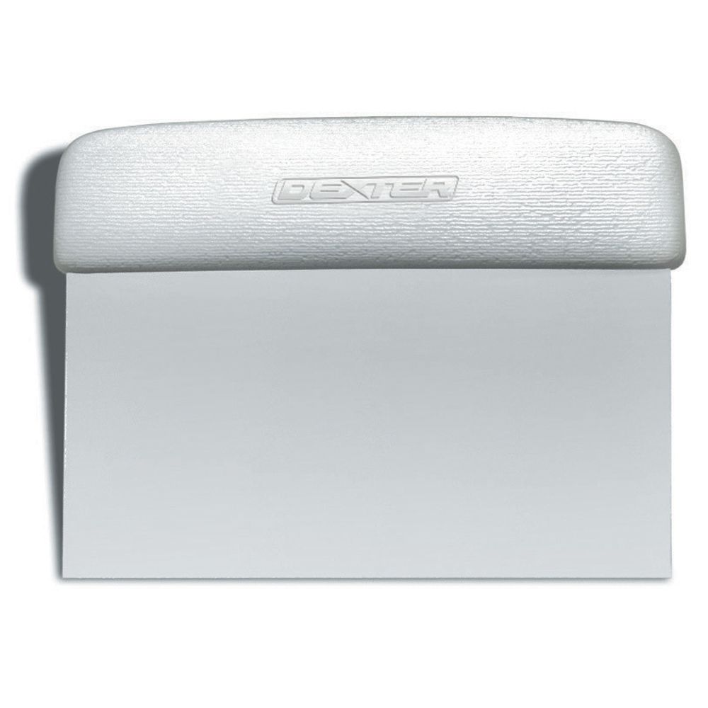Dexter Russell Sani-Safe 6 x 3" Dough Cutter / Scraper Clam Pack