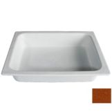 Bugambilia Brick Red Resin Coated Half Size Food Pan