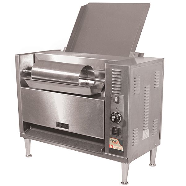 APW Electric Conveyor Bun Grill Toaster With Super Feeder, M-83