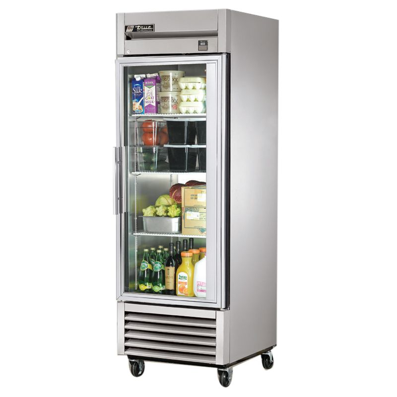 True&reg; TS-Series 1-Glass Full Door 23 Cu Ft Reach-In Refrigerator