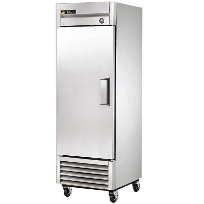 True&reg; T-Series Left Hinged Door Reach-In Refrigerator, 23 Cubic Ft