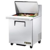 True&reg; Right Hinged Door Mega Top S/S 6.5 Cu Ft Sandwich Prep Table