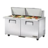 True&reg; Mega-Top S/S 15.5 Cu Ft 24-Pan Top Sandwich / Salad Unit