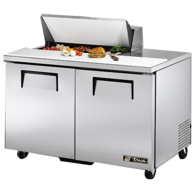 True&reg; 2-Door 4-Shelf 12 Cu Ft S/S Sandwich & Salad Unit