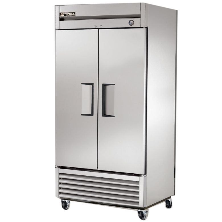 True&reg; T-Series Solid 2-Door 6-Shelf Reach-In -10&deg;F Freezer