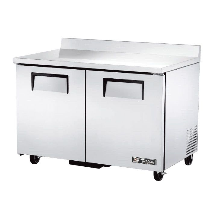 True&reg; Solid Door 4-Shelf S/S 12 Cu Ft Worktop -10&deg;F Freezer
