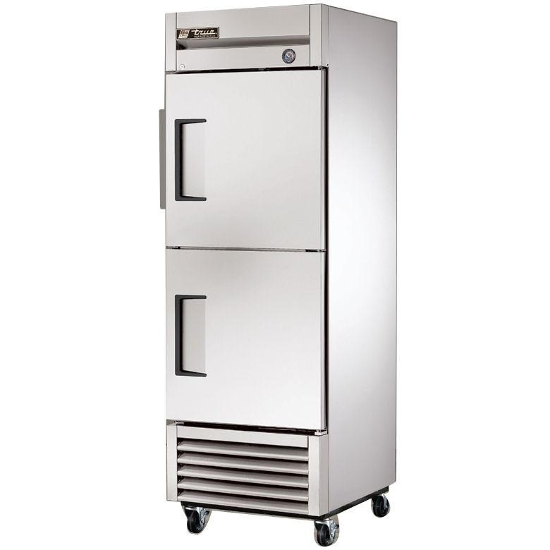 True&reg; T-Series S/S 2-Half Door Reach-In -10&deg;F Freezer