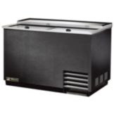 True&reg; 5-Shelf Black Glass and Plate Chiller/Froster, 50 Cubic Ft