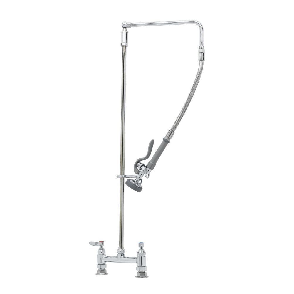 T & S Brass 38-3/8" Deck Mount Pre-Rinse Unit