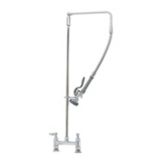 T & S Brass 38-3/8" Deck Mount Pre-Rinse Unit