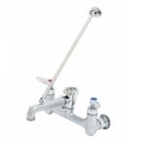 T & S Brass Wall Mount Service Sink Faucet