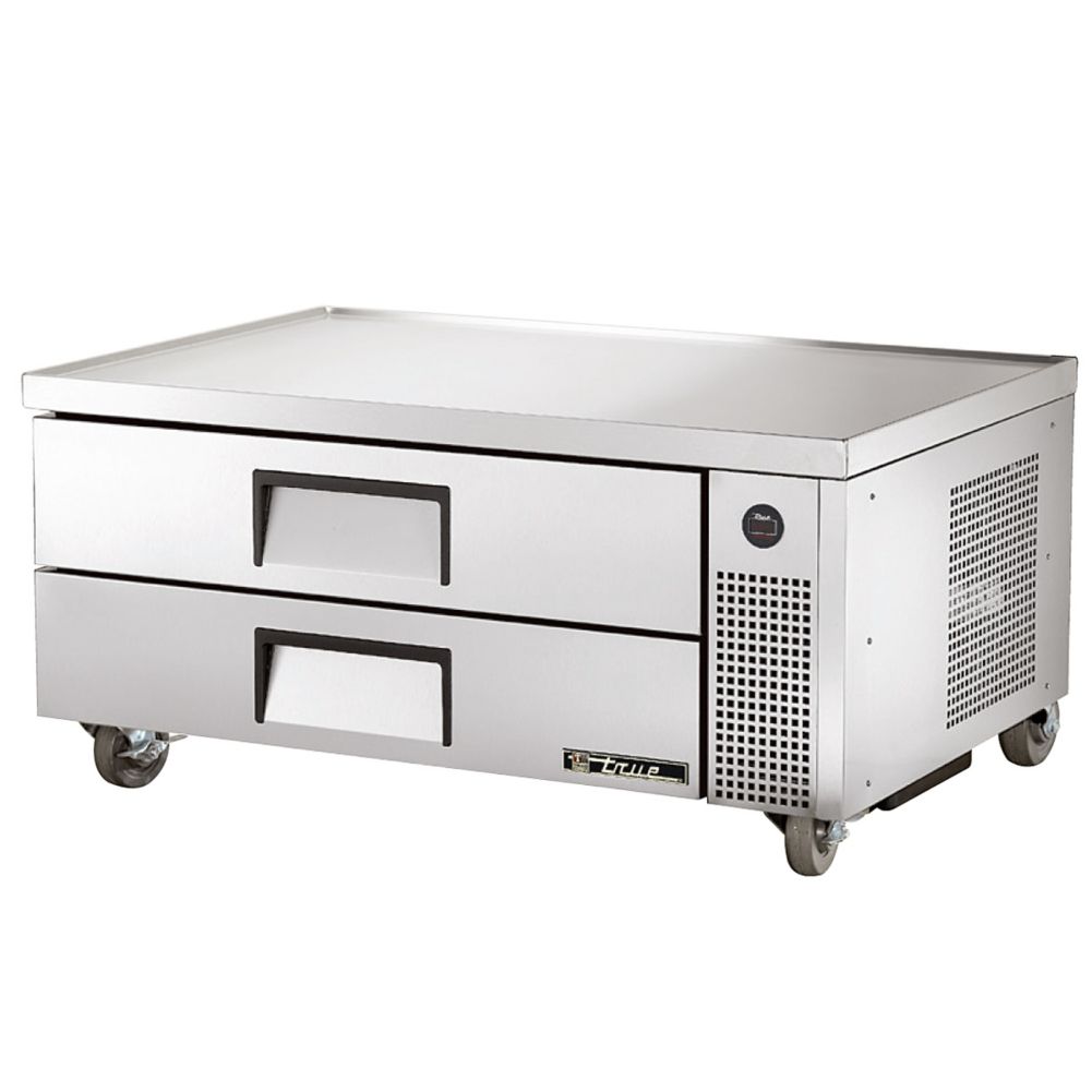 True&reg; S/S 52"W 2-Drawer Refrigerated Chef Base