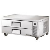 True&reg; S/S 52"W 2-Drawer Refrigerated Chef Base