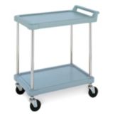 Metro&reg; BC Series 2-Shelf Open Base Utility Cart w/ Microban&reg;