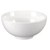 Vertex&reg; China Rubicon Undecorated White 9 Oz. Rice Bowl
