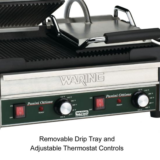 Waring&reg; Double Panini / Sandwich Grill