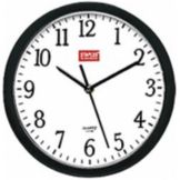 Black 8" Battery Operated Wall Clock