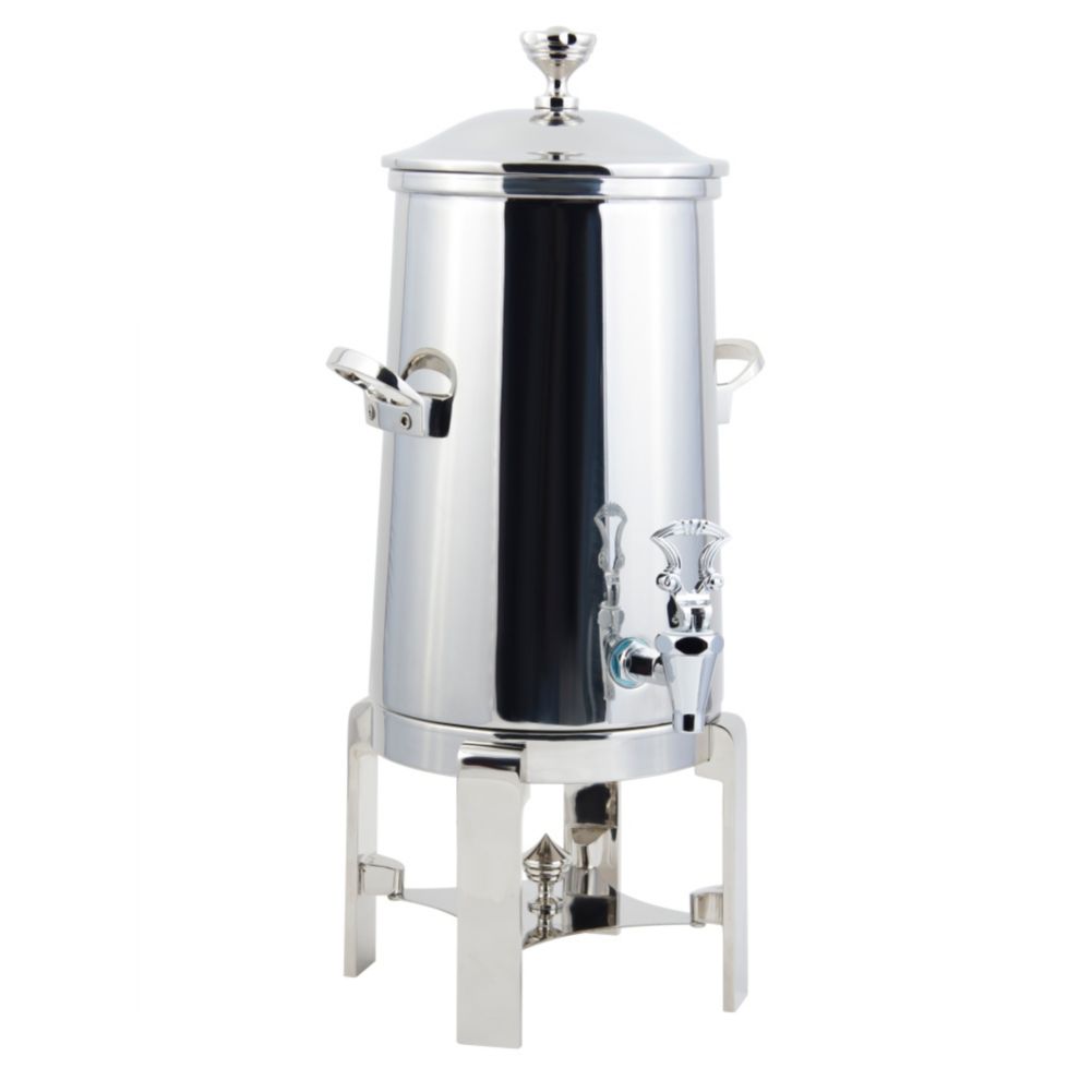 Bon Chef Contemporary Insulated 3 Gal Coffee Urn with Chrome Trim