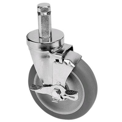Cambro 5" D Swivel Caster w/ Brake