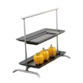 Dover European Metalworks Nickel Chrome Pavilion Stand w / Platters