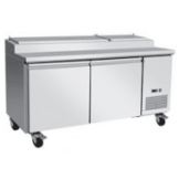 Entree 2-Door 70" Pizza Prep Table