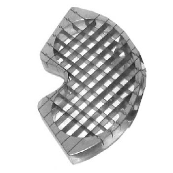 Piper 9/16" Dicing Grid Insert for GVC600 WKB-7 and WK711