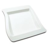 Delfin 15x14-1/2x1-1/2 Square ABS/Acrylic White Element Tray