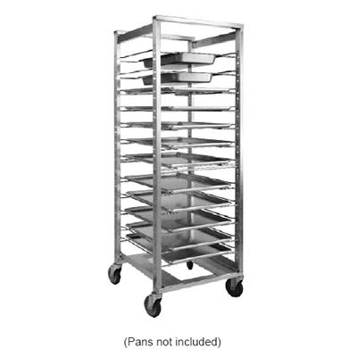 CresCor Adjustable Full Height Mobile Utility Rack