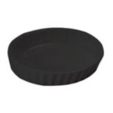 Diversified Ceramics Black 4 oz Creme Brulee Dish