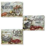 Hoffmaster&reg; 9-3/4" x 14" Seafood Placemat