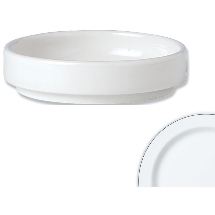 Steelite Performance Simplicity Black Line 4" Stacking Tray